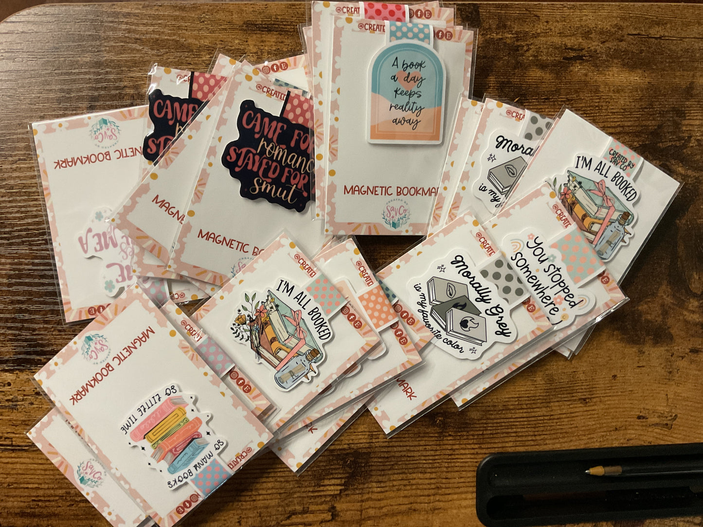 Magnetic Bookmarks
