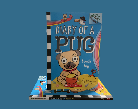 Diary of a Pug- Beach Pug