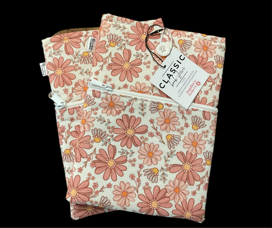 Book Sleeve- Classic Autumn Daisies